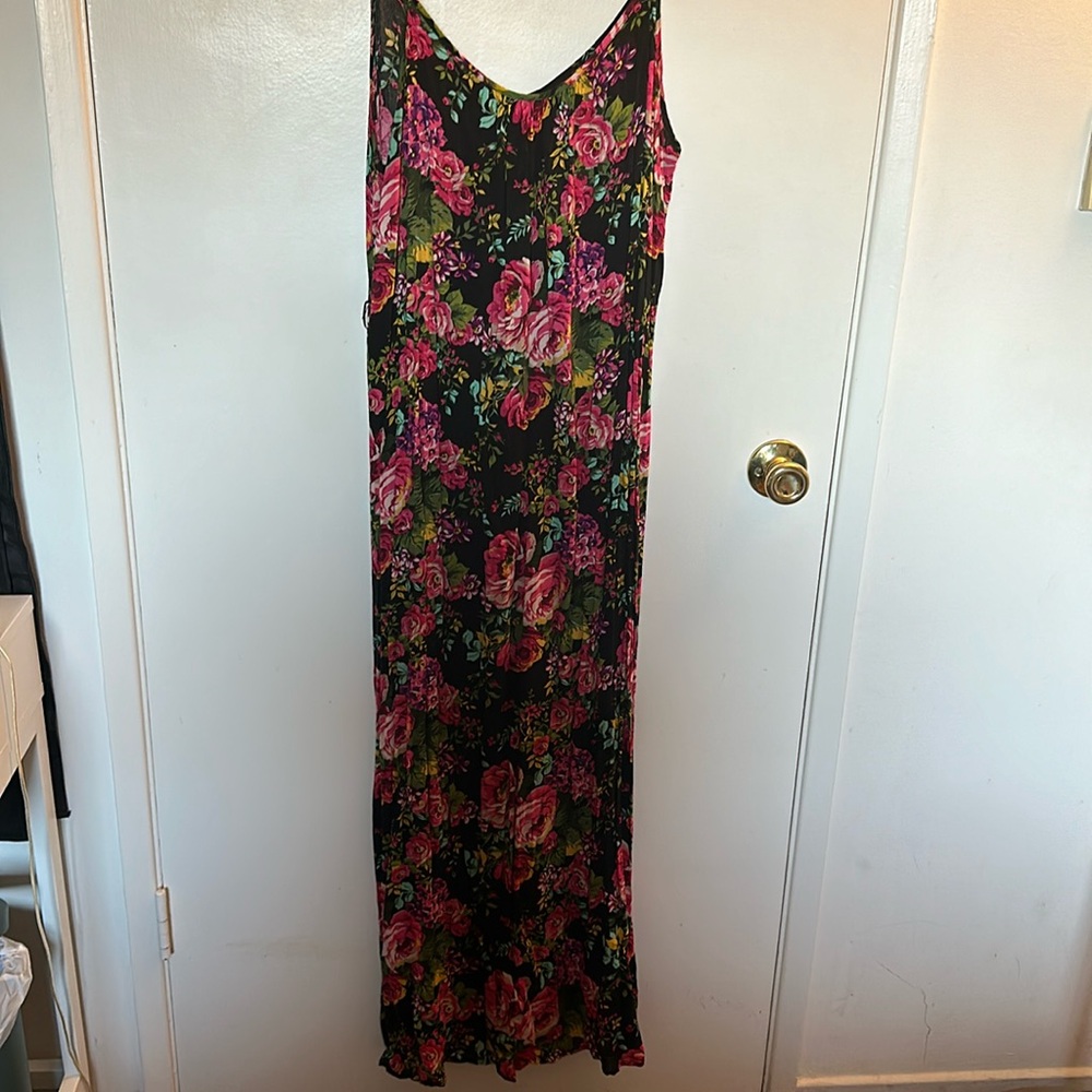 Floral maxi dress
